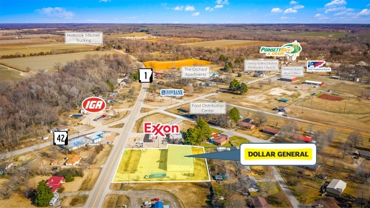Commercial Property for Sale in Cherry Valley Arkansas 72324